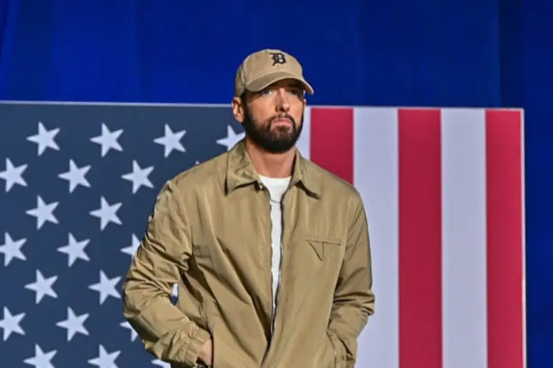 Eminem, soutien de Kamala Harris